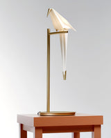 Modern Origami Bird LED Table Lamp Creative Paper Crane Nightstand Light