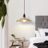 modern-petal-concrete-hanging-ceiling-lamp-with-walnut-wood-base-for-elegant-living-spaces