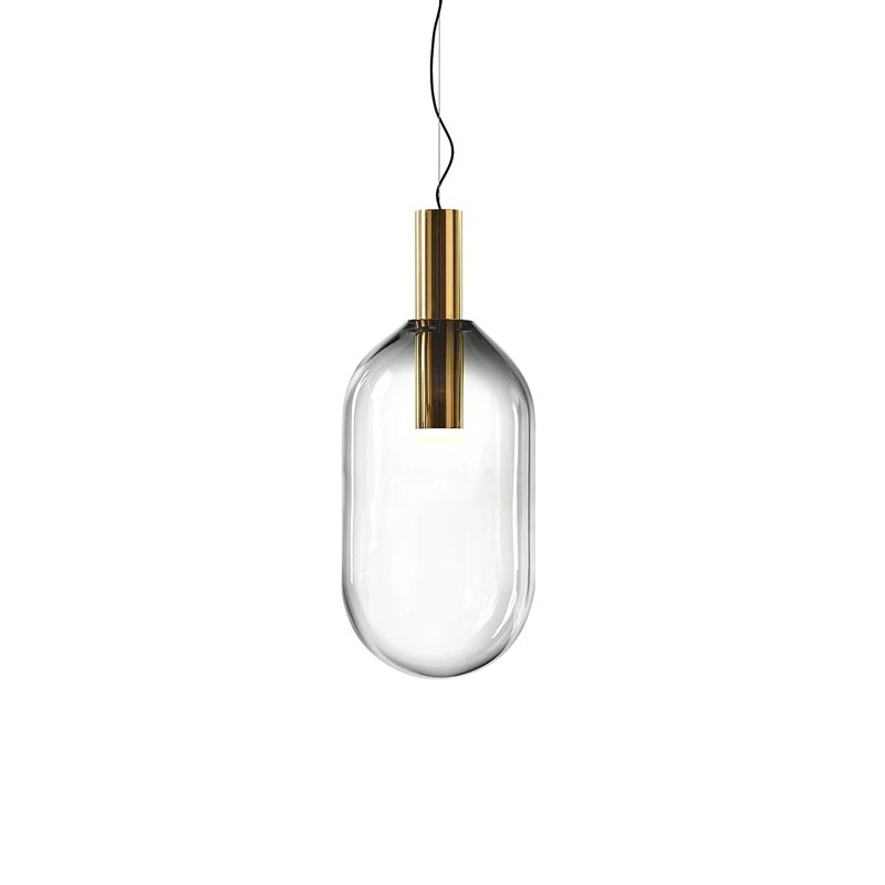 modern-geometric-hand-blown-glass-pendant-light-with-elegant-gold-finish-for-contemporary-interiors