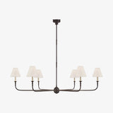modern-piaf-brass-chandelier-with-white-fabric-shades-for-elegant-home-interior-lighting
