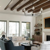 modern-piaf-brass-chandelier-with-white-fabric-shades-for-elegant-home-interior-lighting