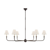 modern-piaf-brass-chandelier-with-white-fabric-shades-for-elegant-home-interior-lighting