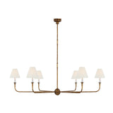 modern-piaf-brass-chandelier-with-white-fabric-shades-for-elegant-home-interior-lighting