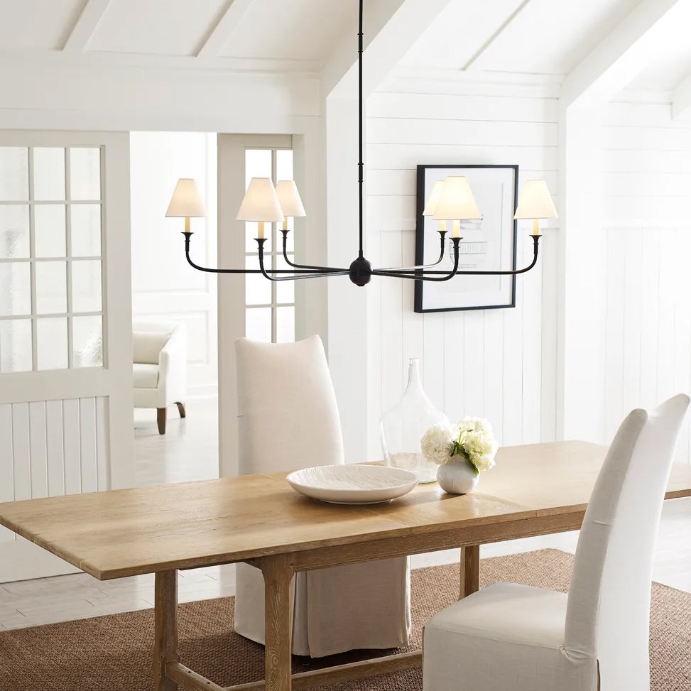 modern-piaf-brass-chandelier-with-white-fabric-shades-for-elegant-home-interior-lighting