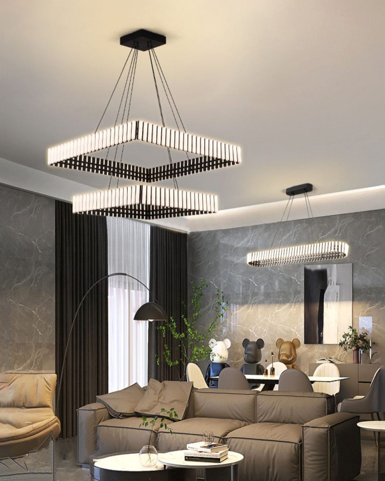 modern-black-piano-linear-led-chandelier-for-dining-room-table-and-restaurant