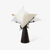 Modern Alabaster Accent Table Lamp Sculptural Natural Stone LED Desk Light