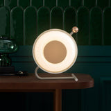 Modern Portable LED Table Lamp with Rechargeable Battery and Adjustable Task Lighting