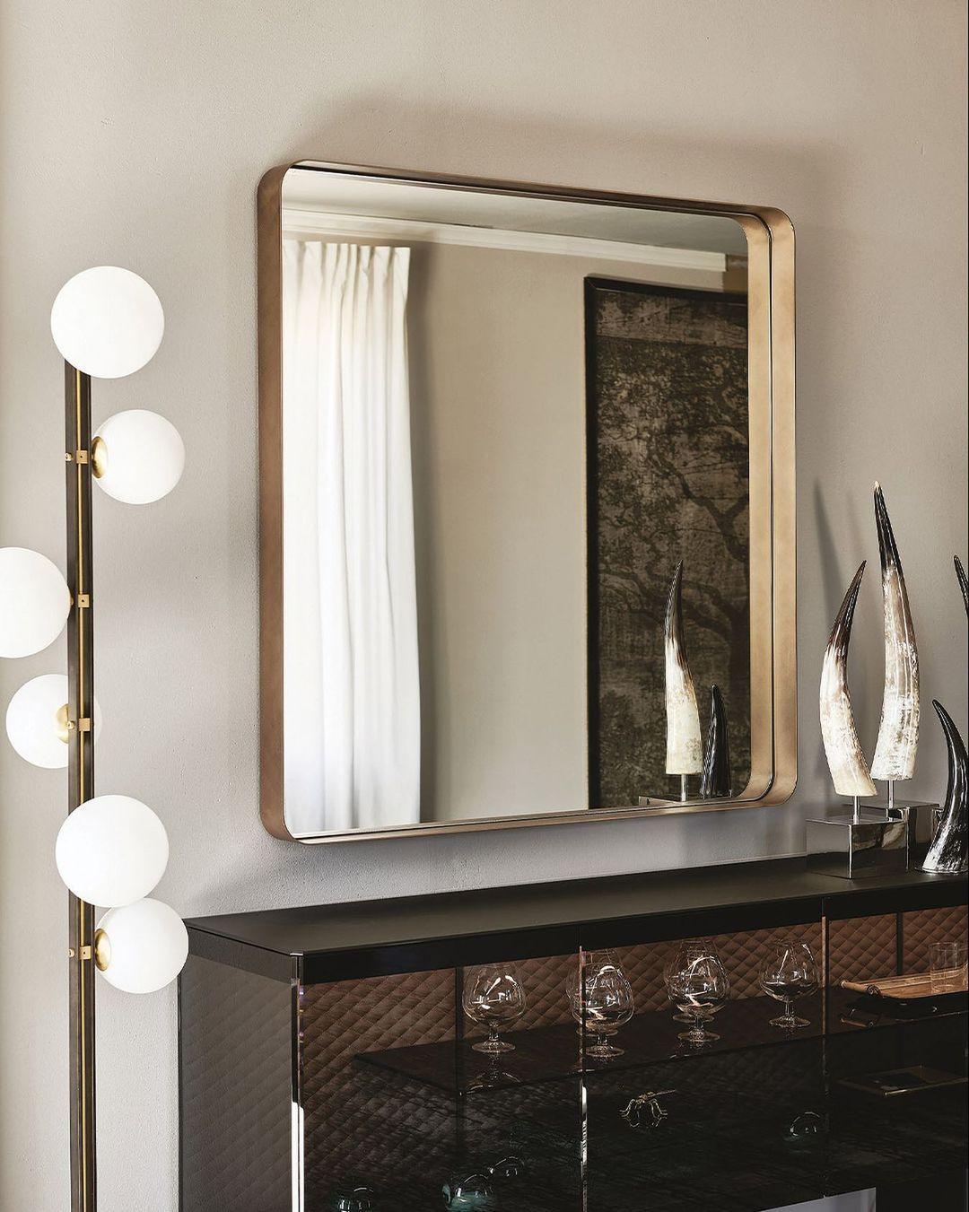 Modern Planetary Globe Standing Floor Lamp with White Blown Glass Shades and Brass Accents