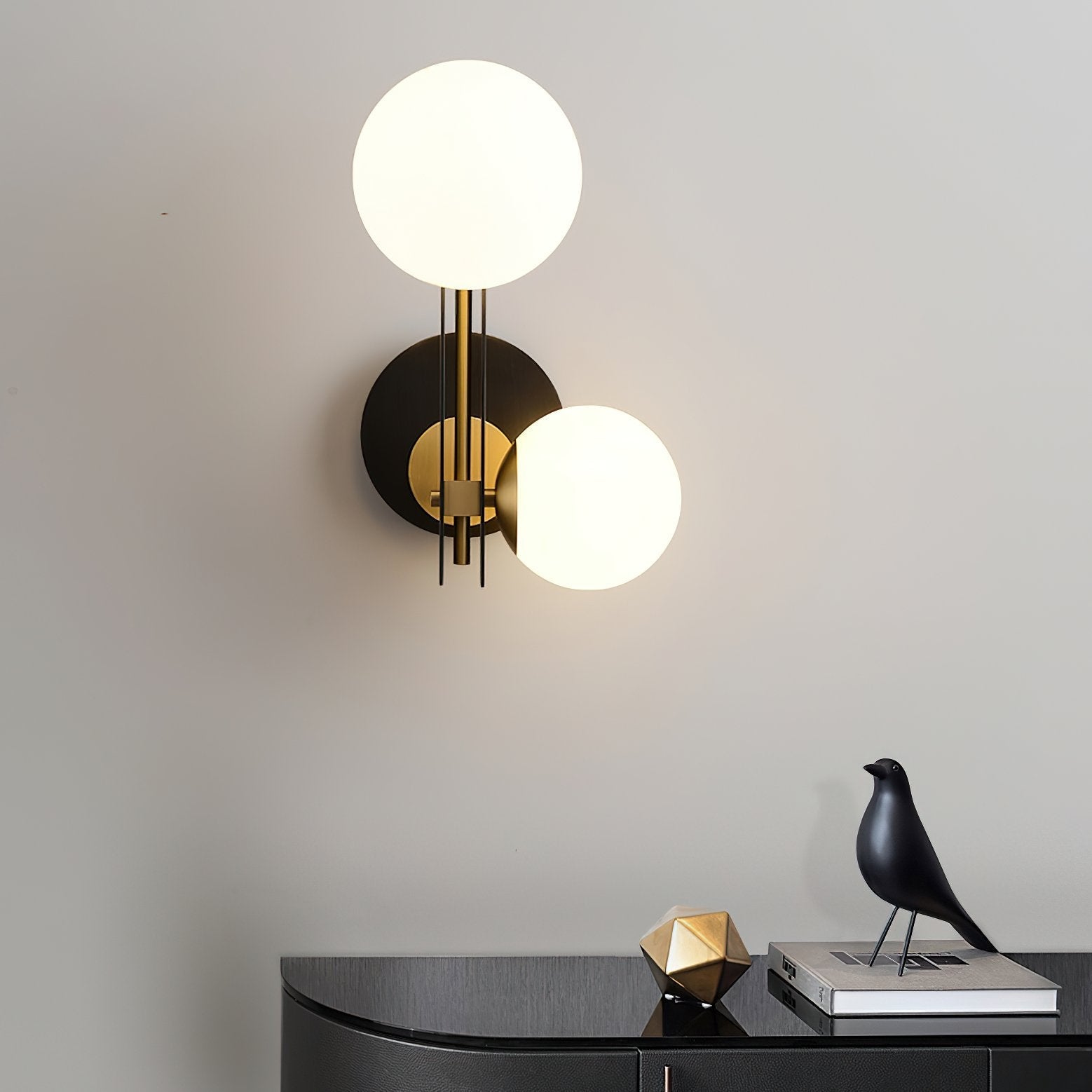modern-minimalist-glass-globe-wall-sconce-brass-and-black-planeta-wall-lamp