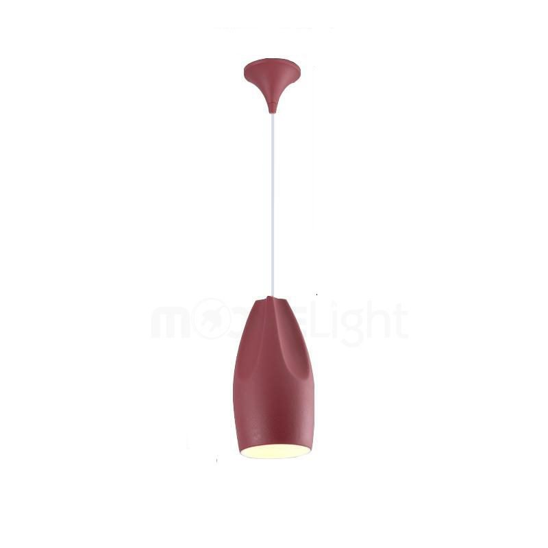 modern-ceramic-pleated-pendant-lamp-clay-textured-ceiling-hanging-light