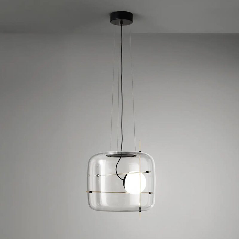 modern-blown-glass-pendant-light-with-metal-rods-and-opal-diffuser-for-ambient-living-room-lighting
