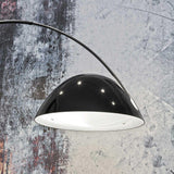 Modern Scandinavian Verse Arc Floor Lamp with Adjustable Swivel Shade for Living Room