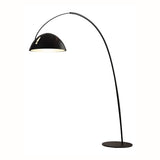 Modern Scandinavian Verse Arc Floor Lamp with Adjustable Swivel Shade for Living Room