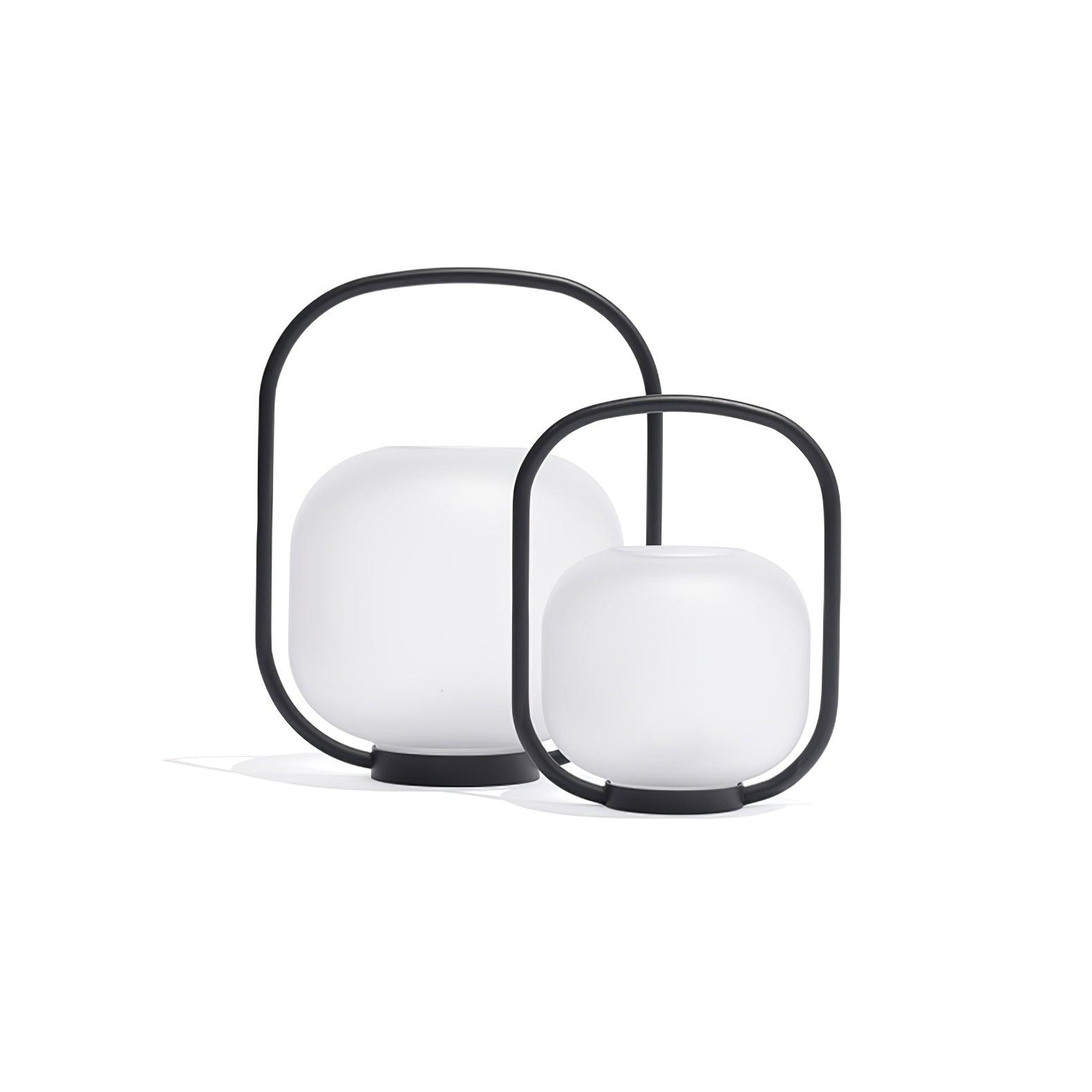 Modern Rechargeable Portable Outdoor Lantern Table Lamp for Garden and Patio