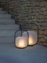 Modern Rechargeable Portable Outdoor Lantern Table Lamp for Garden and Patio