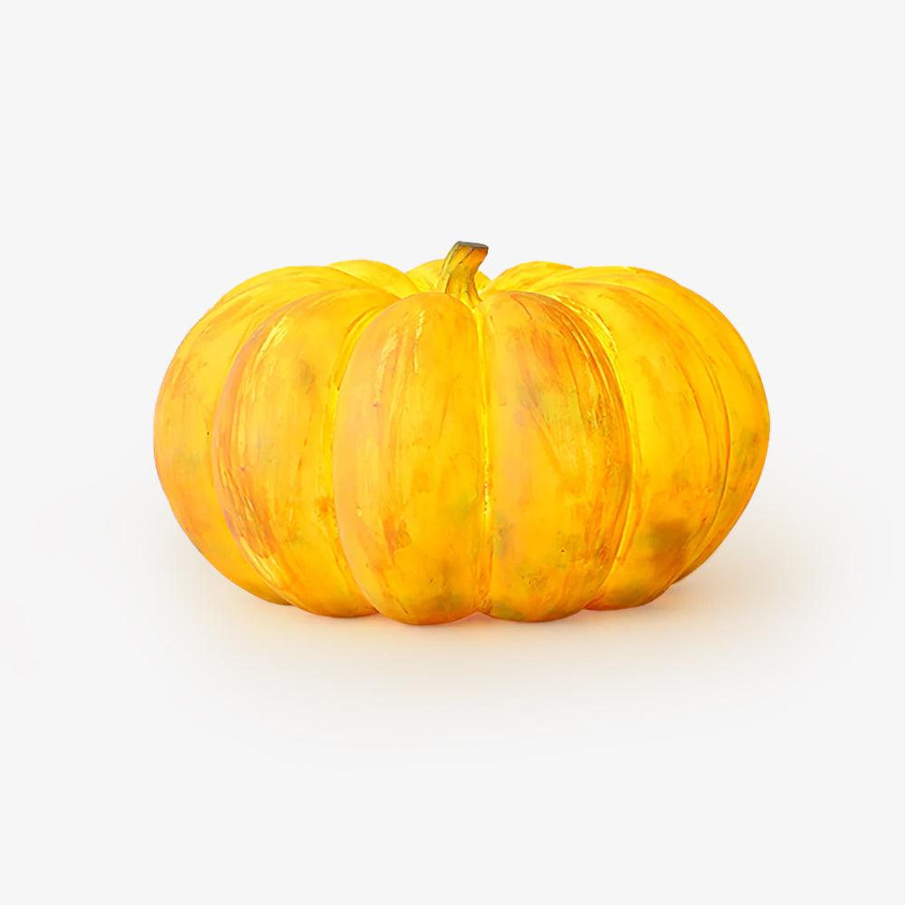 Rechargeable Portable Pumpkin Table Lamp LED Battery Operated Resin Desk Light
