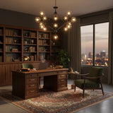 modern-black-geometric-chandelier-with-cognac-glass-globes-for-mid-century-living-spaces
