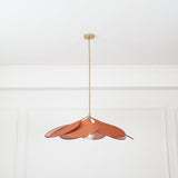 Modern Fabric Floral Petal Pendant Light for Elegant Living Room and Bedroom Lighting