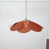 Modern Fabric Floral Petal Pendant Light for Elegant Living Room and Bedroom Lighting