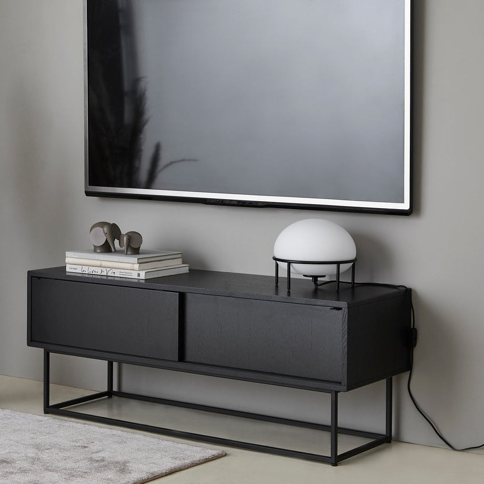Modern Opal Glass Pump Table Lamp with Steel Frame for Office and Home Decor