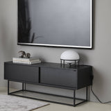 Modern Opal Glass Pump Table Lamp with Steel Frame for Office and Home Decor