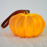 Rechargeable Portable Pumpkin Table Lamp LED Battery Operated Resin Desk Light