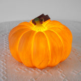 Rechargeable Portable Pumpkin Table Lamp LED Battery Operated Resin Desk Light