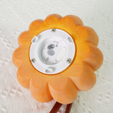 Rechargeable Portable Pumpkin Table Lamp LED Battery Operated Resin Desk Light