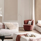 Modern Geometric Architectural Metal Standing Floor Lamp for Contemporary Living Spaces