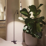 Modern Geometric Architectural Metal Standing Floor Lamp for Contemporary Living Spaces