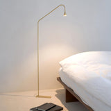 Modern Geometric Architectural Metal Standing Floor Lamp for Contemporary Living Spaces