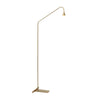 Modern Geometric Architectural Metal Standing Floor Lamp for Contemporary Living Spaces