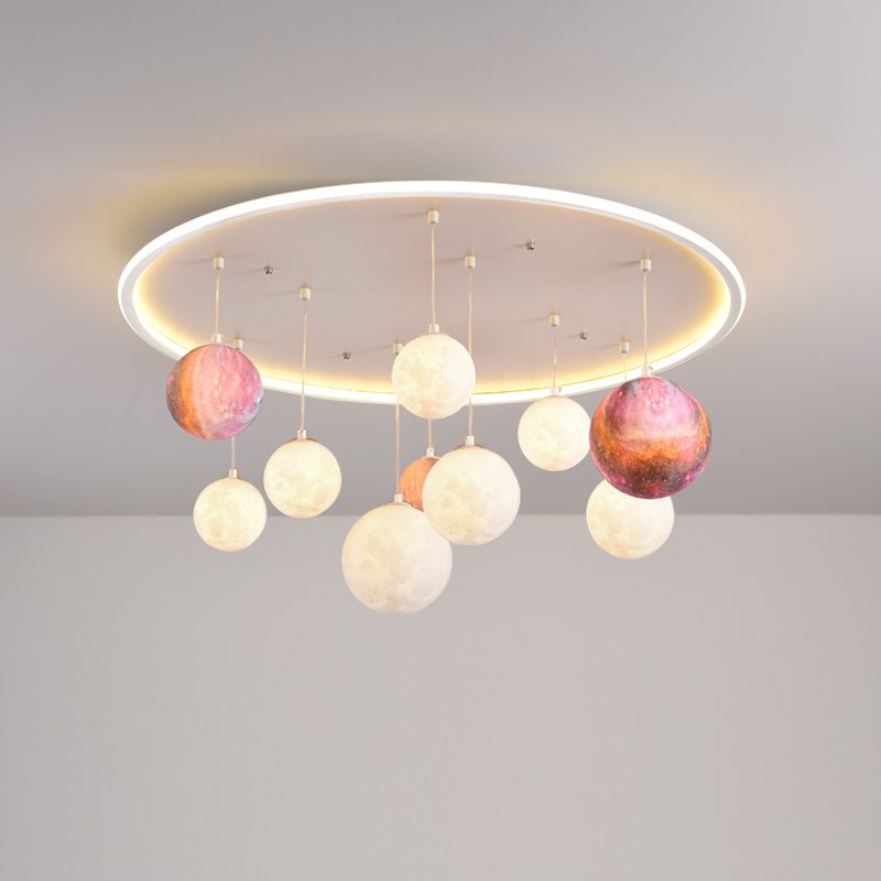 modern-rainbow-planet-integrated-led-ceiling-light-fixture-with-three-color-modes