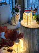 Modern Rechargeable LED Lantern Table Lamp Waterproof Outdoor Portable Task Light