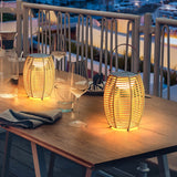 Modern Rechargeable LED Lantern Table Lamp Waterproof Outdoor Portable Task Light