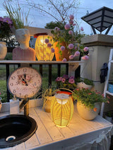Modern Rechargeable LED Lantern Table Lamp Waterproof Outdoor Portable Task Light