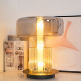 Rapanui Hand Blown Glass Table Lamp with Touch Sensor and Integrated LED Lighting