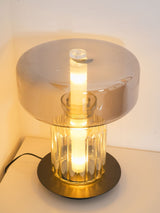 Rapanui Hand Blown Glass Table Lamp with Touch Sensor and Integrated LED Lighting
