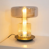 Rapanui Hand Blown Glass Table Lamp with Touch Sensor and Integrated LED Lighting