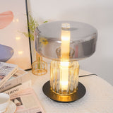 Rapanui Hand Blown Glass Table Lamp with Touch Sensor and Integrated LED Lighting
