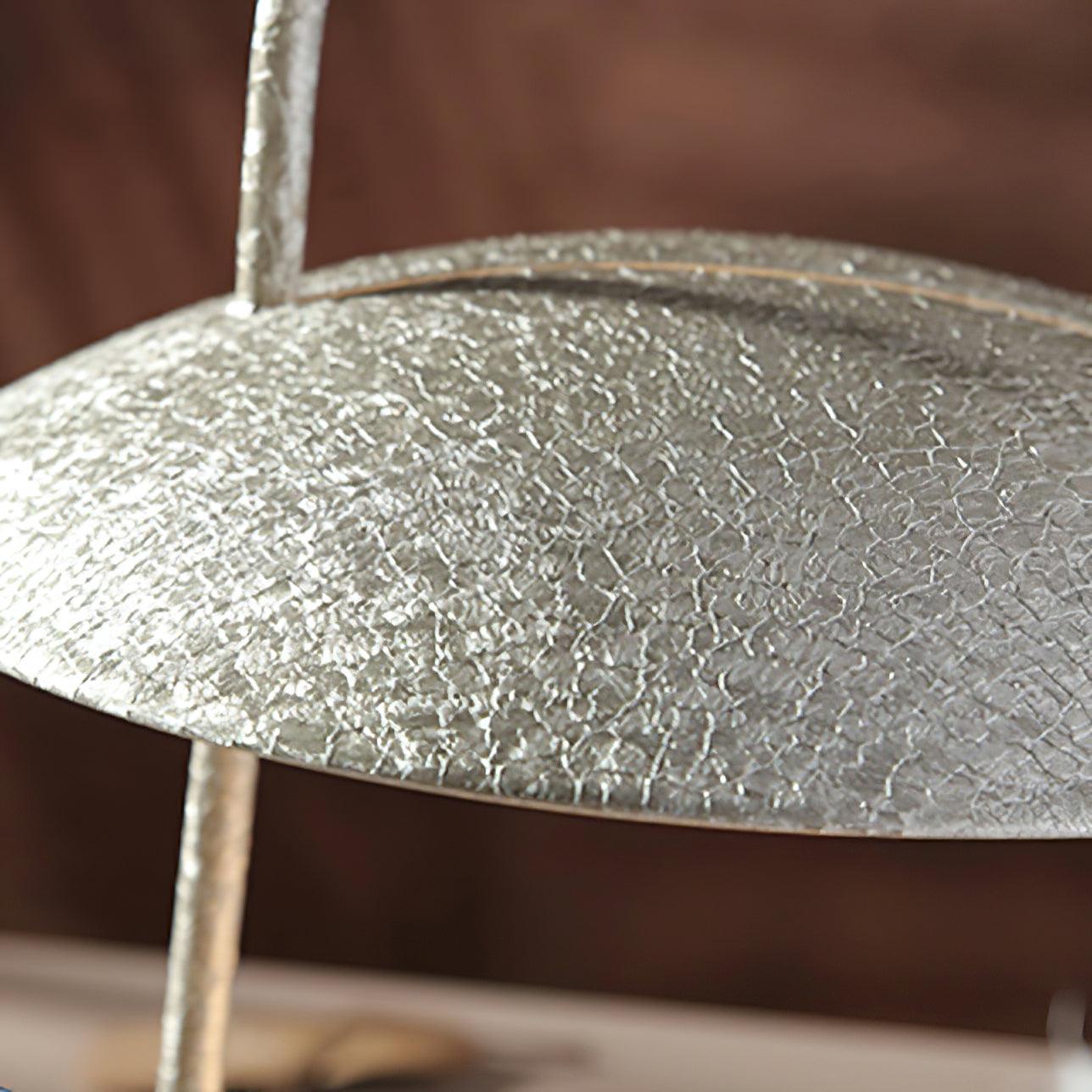 Portable Rechargeable LED Accent Lamp with Metal Shade for Modern Indoor Lighting