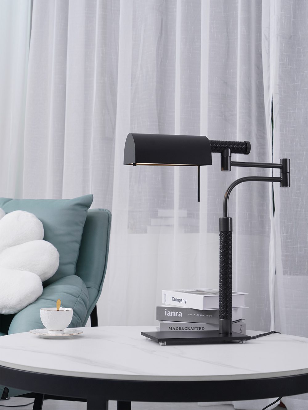 modern-black-metal-and-leather-reading-lamp-adjustable-lighting-for-living-room-and-office