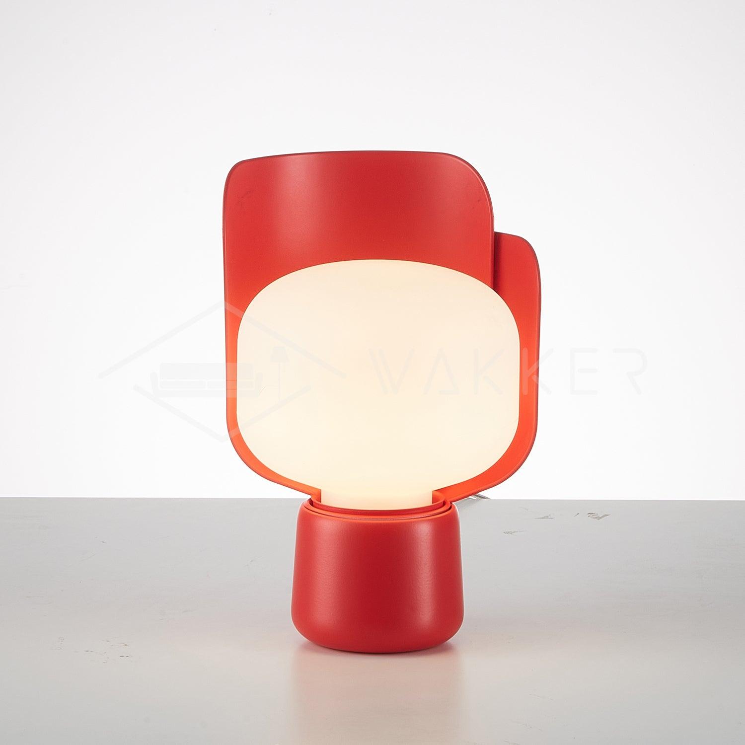 Modern Flower Petal Adjustable Accent Table Lamp for Bedroom and Living Room