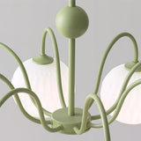 modern-ribbed-glass-globe-chandelier-metal-frame-pendant-light-for-living-room-and-dining-space