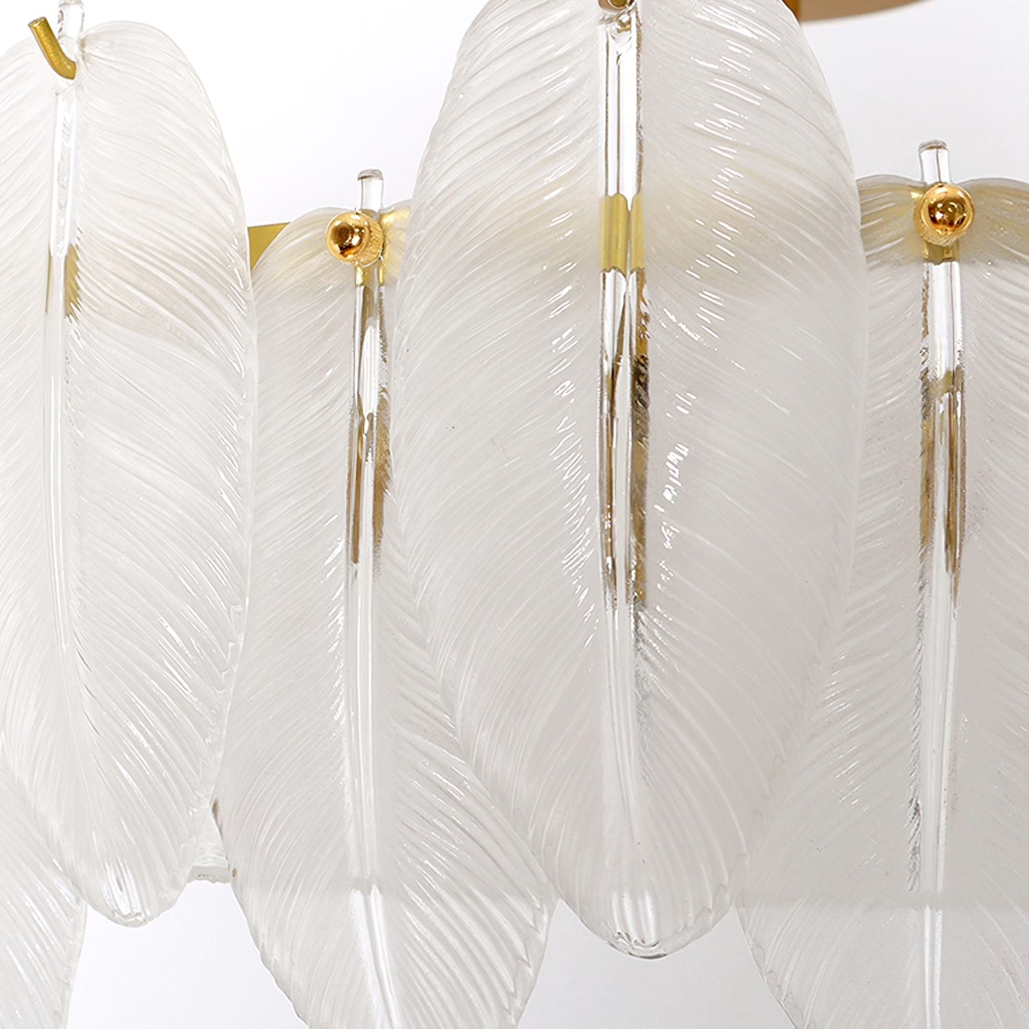 modern-retro-feather-style-gold-ceiling-chandelier-with-frosted-white-glass-globes