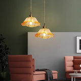vintage-lotus-style-glass-pendant-lamp-with-copper-accents-for-dining-room