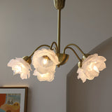 elegant-flower-petal-chandelier-vintage-glass-brass-hanging-light-fixture