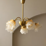 elegant-flower-petal-chandelier-vintage-glass-brass-hanging-light-fixture