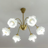 elegant-flower-petal-chandelier-vintage-glass-brass-hanging-light-fixture