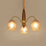 vintage-petal-glass-chandelier-mid-century-modern-wood-and-iron-pendant-lighting